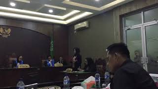Kuasa Hukum Tergugat ( Pembacaan Jawaban Gugatan) Simulasi PTUN