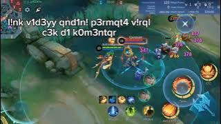 ANDINI PERMATA VIRAL SAMA ADIK TERBARU MAIN ML PAKE ZHUXIN #andini #mlbb