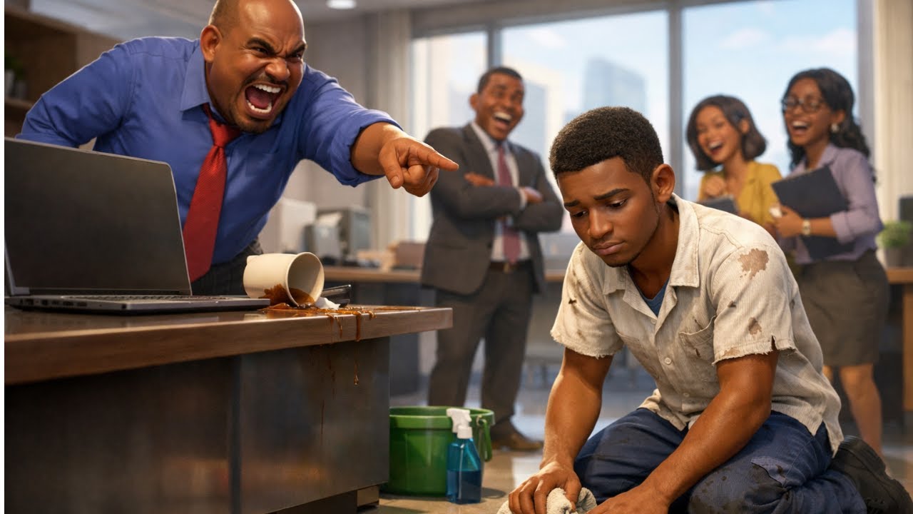 Billionaire son pretends to be a poor cleaner ...... What happens next will  shock you   #tales