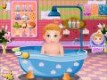 Baby Juliet Christmas Day - Baby Christmas Bathing - Christmas Baby Games