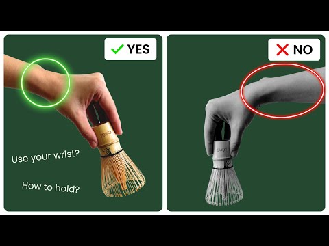 Matcha Tutorial Lesson 1: Matcha Whisk Prep, Care & Technique thumbnail