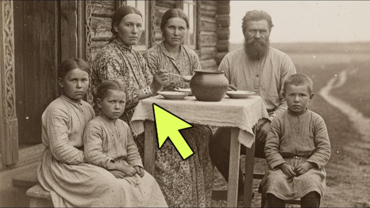 1903 год. На старинном снимке из деревни заметили странную деталь