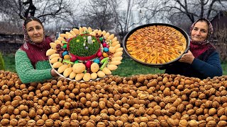 ทำขนมหวานแสนอร่อยสำหรับวันหยุด! Novruz เฉลิมฉลองในหมู่บ้านอย่างไร?