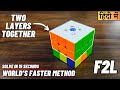 How To Solve Rubik S Cube F2L Tutorial In Hindi