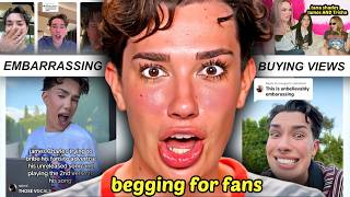 Information James Charles BEGGING for fans...(failed music career) Update