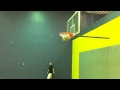 Crazy basketball shot