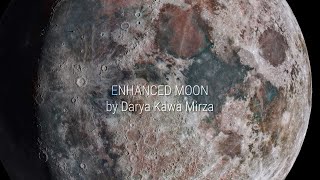 Enhanced Moon by Darya Kawa Mirza