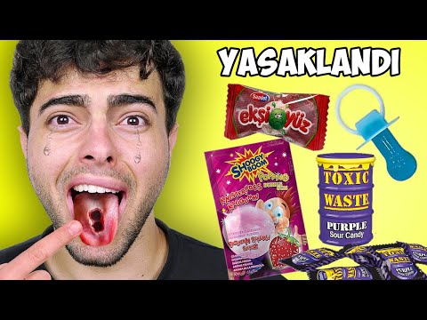 YASAKLANMIŞ 50 TEHLİKELİ ŞEKERİ DENEDİK !