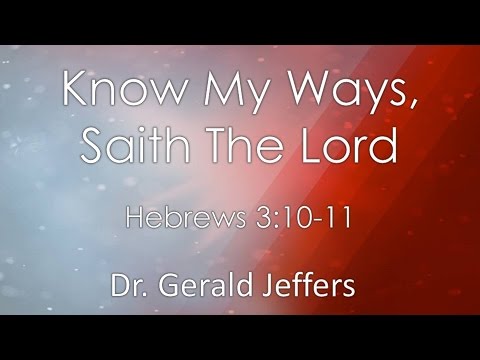 East Harris Wedding 12 8 18 You Dr Gerald Jeffers Know My Ways Saith The Lord 12 4 16