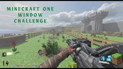 Minecraft One Window Challenge Black Ops III Custom Zombies