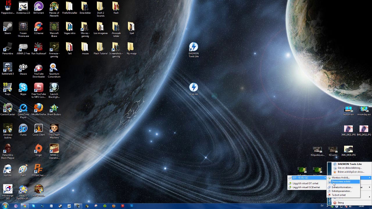 Daemon Tools   How to Mount & Demount an  iso file and Add a Virtual Unit 2021