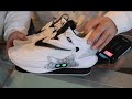 Nike Adapt BB 2.0 White Oreo Shoes Unboxing, Auto laces with bluetooth