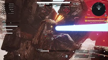 Daemon X Machina: Titanic Scion Demo under ground boss