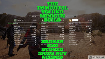 PC, Outriders Technomancer Immortal Minigun Build Guide That is For Everyone! ZERO LEGENDARIES!