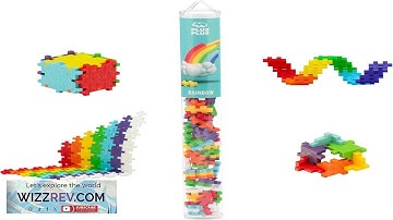 PLUS PLUS 70 Piece Interlocking Building Blocks for Kids Open Ended Connecting