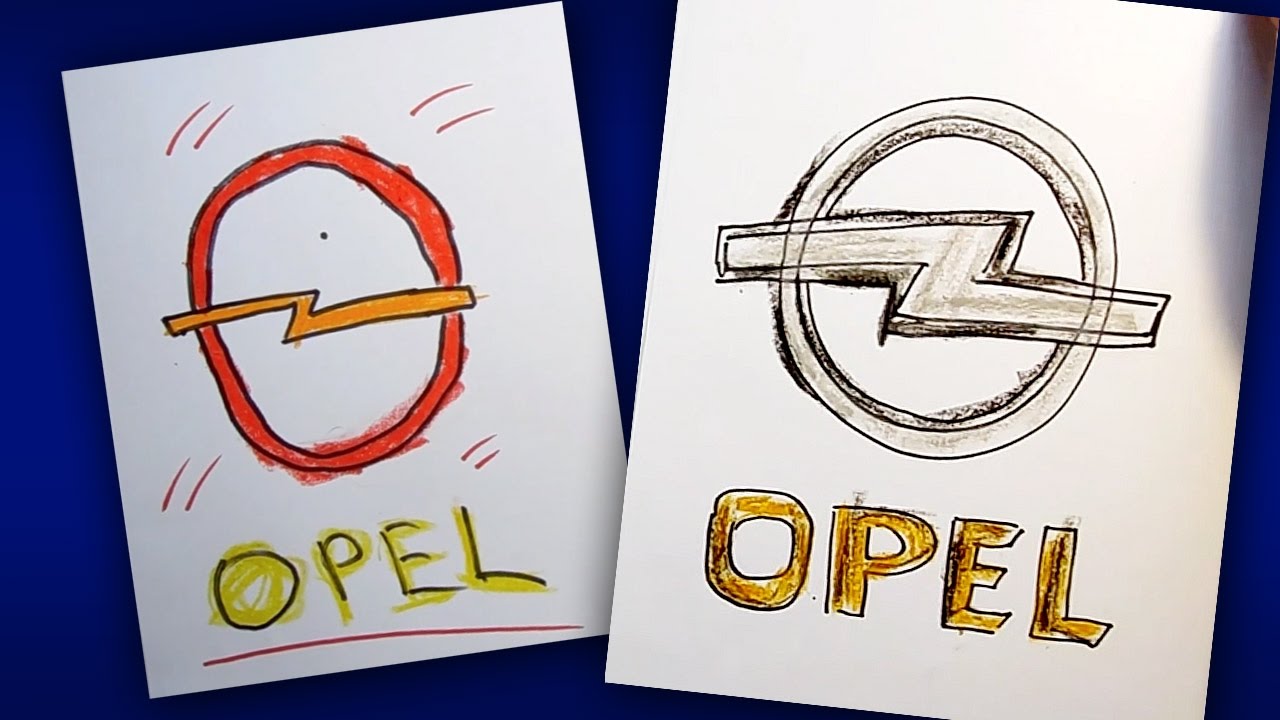 Эволюция логотипа opel