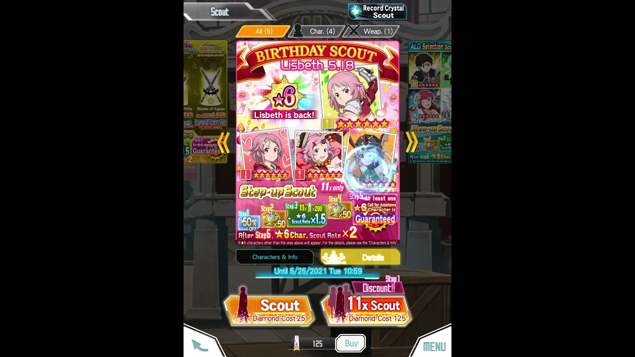 SAO:MD Lisbeth Bday scout 2021