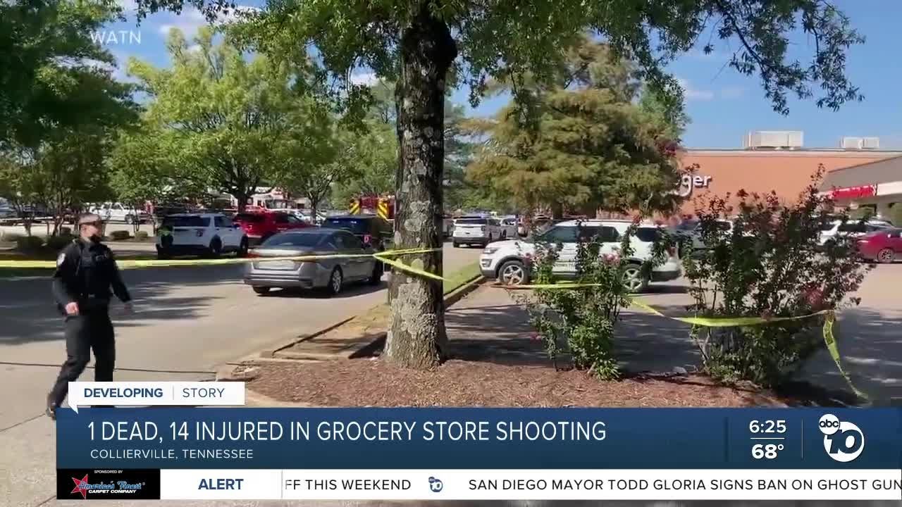 1 dead, 14 injured in Tennessee grocery store shooting YouTube