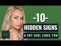 How to Tell if a SHY GIRL Likes You - 10 HIDDEN, but Obvious Signs She WANTS You