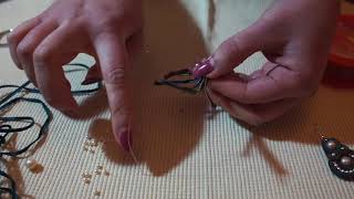 Soutache earrings part 1- tutorial, DIY, How I made it