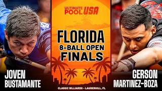 Joven Bustamante vs Gerson Martinez-Boza | FINALS | 8-Ball Florida Open 2026