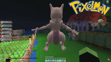 Crew Pixelmon - CATCHING MEWTWO! (Episode 6 - Minecraft Pokemon Mod)