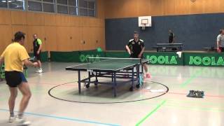 Commerzbank Cup Tischtennis Turnier Uttenreuth 20150716 9 M Ullrich SB Versbach vs Hess TSV Stein 2