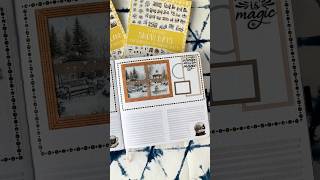 Winter window journal with me #planwithme #creativejournal #creativeinspiration