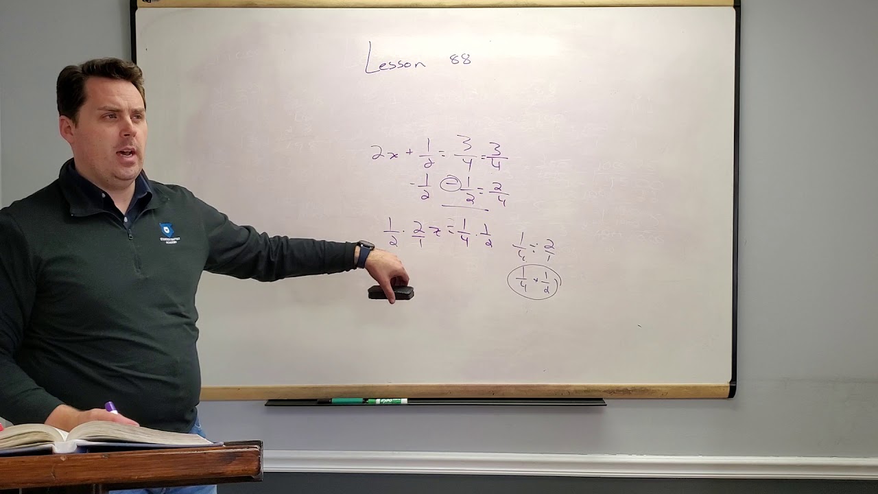 Lesson Lesson 88 Pre-Algebra Lesson 88 - YouTube