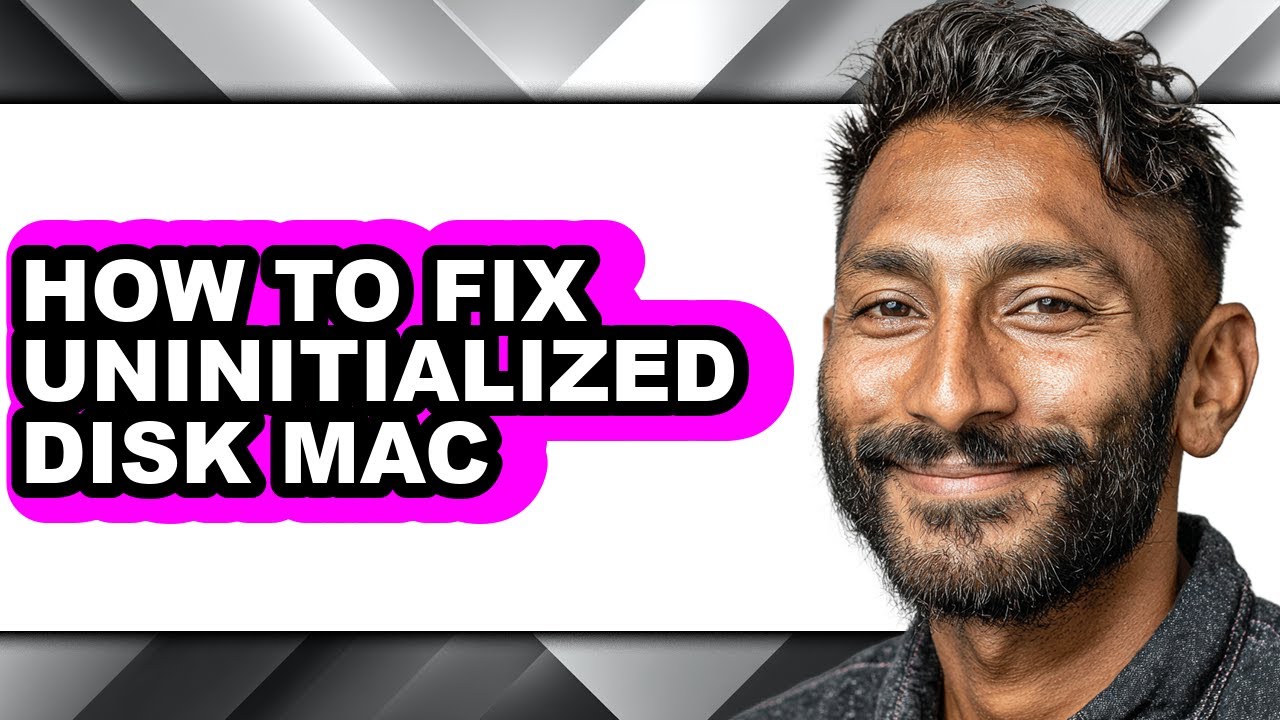 How to Fix Uninitialized Disk Mac (updated) - YouTube