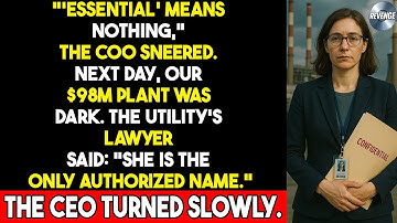 She Was ‘Non-Essential’—Until the Whole Company Was Powerless Without Her