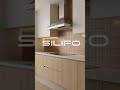 Powerful air extraction & modern design for your kitchen!