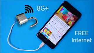 Get Unlimited Free Internet Without SIM Card (8G+ Super Speed) | How to make free Wifi at home 2023