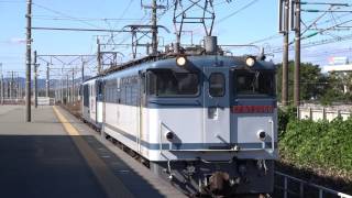 8862レ EF65 2066号機+EF64 1034号機 弁天島駅通過