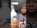 Water bottle smoke