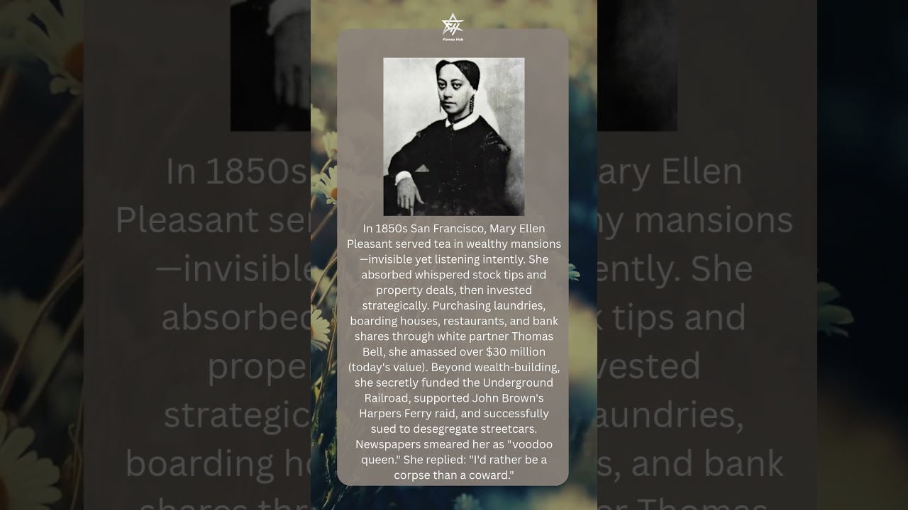 She served tea while secretly building a $30 million freedom empire.