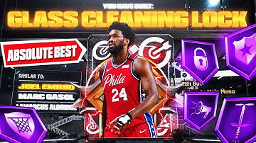THE ABSOLUTE BEST "GLASS CLEANING LOCKDOWN" BUILD ON NBA 2K20! VOL. 12