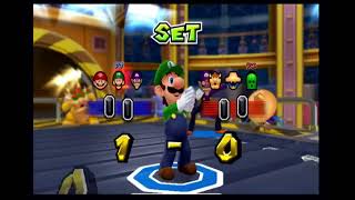 Mario Sports Mix: Dodgeball Wario Factory 2 Player 60fps