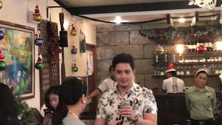 Alden Richards press pips ThAnks giving event