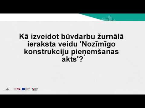 Video: PIEŅEMŠANAS VEIDS