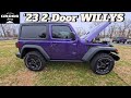 You Don’t See These Often! 1-Owner 2023 Jeep Wrangler Willys 2-Door | Limited Edition Reign