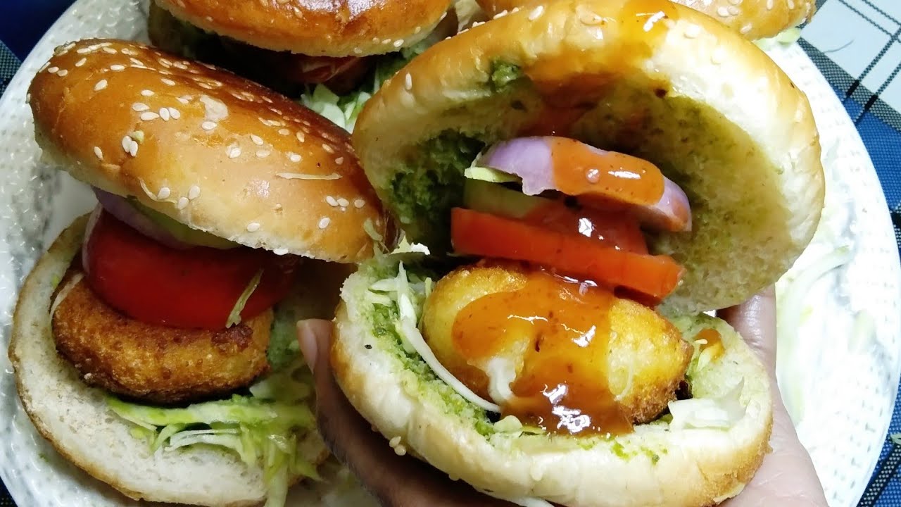 Desi Burger | 🍔 Make it easily at home | Afsha's All in One 