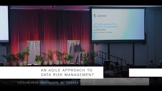 An Agile Approach to Data Risk Management