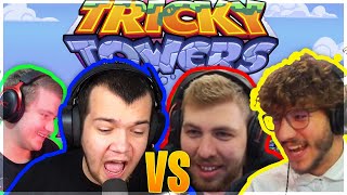 CELÉ MU TO SPADLO! 😂 | Tricky Towers [MarweX&@hunac&Davel&Evil]