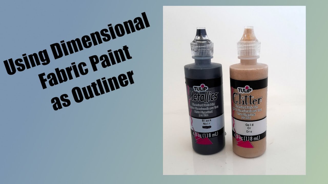 Tulip Metallic Dimensional Fabric Paint