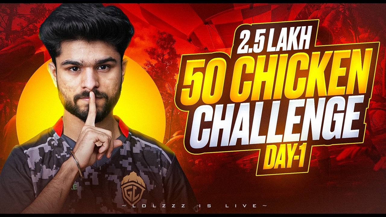 ONE LAST CHANCE | 50 STREAK OR NOTHING! | BGMI LIVE @LoLzZzGaming