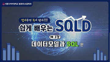 컴퓨터·AI공학과 국가공인 SQL개발자(SQLD) 자격증 특강 - 03. 데이터모델과 SQL