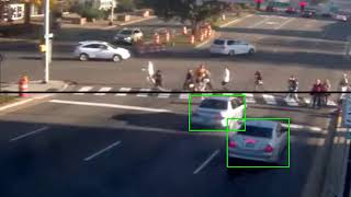 CMPE 295B: Red light violation detection