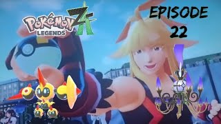 Pokemon Legends Z-A Episode 22 Twice The Mega Evolved Battles Between Gwynn &amp; Ivor