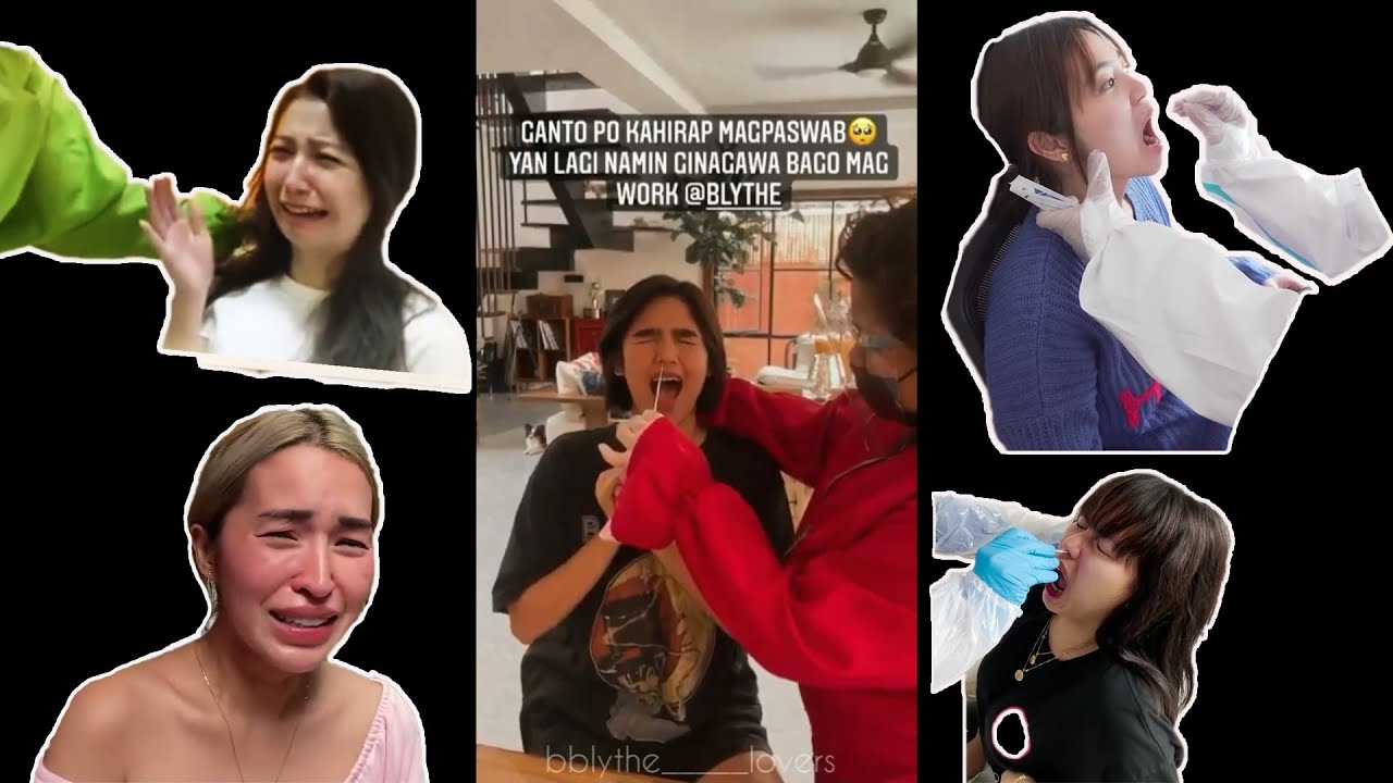 PART 2  Pinoy Celebrities Swab Test Epic Reactions | Artista Swab | ANO NGA BA